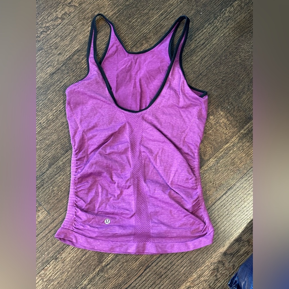 Vintage Lululemon Purple Tank Top. Size 4/6.